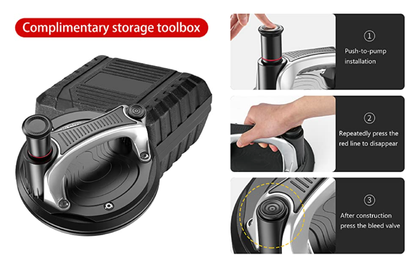 Air Pump Vacuum Strong Suction Cup Moving Tools