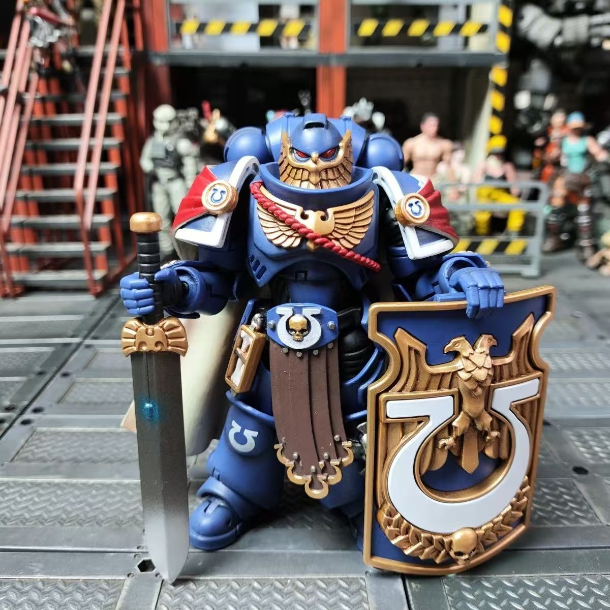 Warhammer 40k Space Marines Model 3.75 Inches