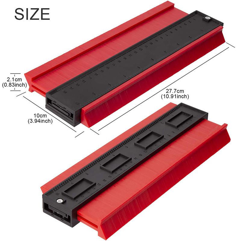 Plastic Gauge Contour Profile Copy Gauge Wood Marking Tiles General Tools