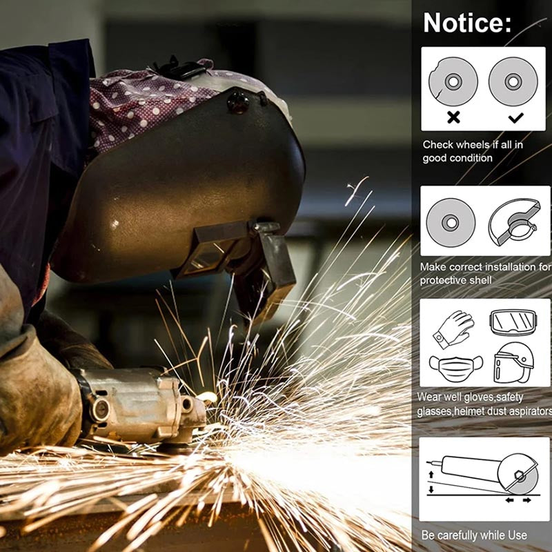 4.5 / 5 Inch Grinder Dis Resin Cutting Off Saw Blade for Angle Grinder Metal Stainless Steel Iron Cutting