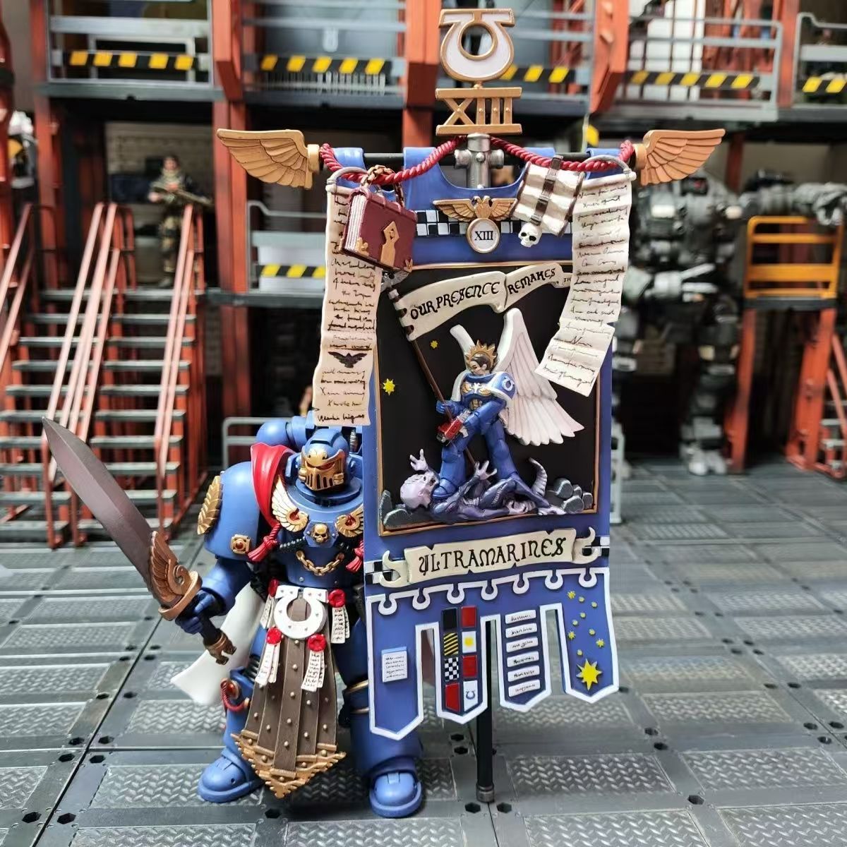 Warhammer 40k Space Marines Model 3.75 Inches