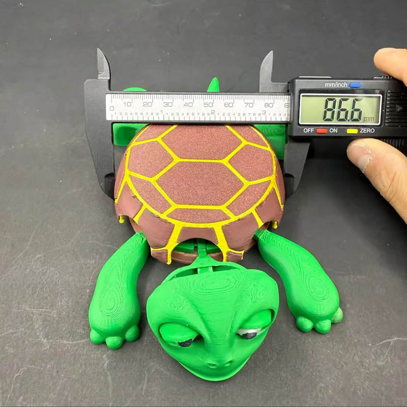 3d Printed Funny Turtle Tabletop Coaster