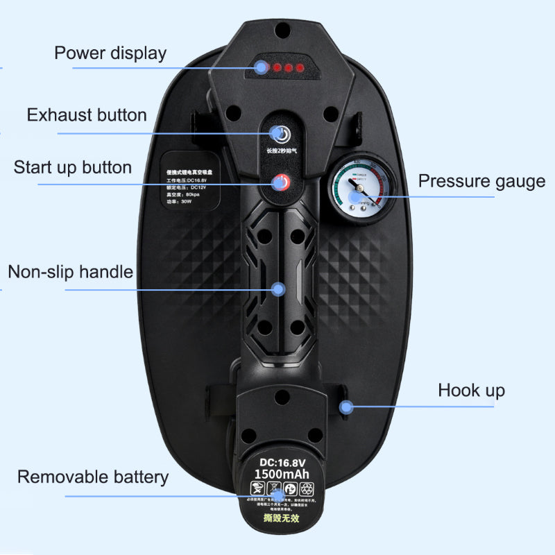 Vacuum Suction Cup Automatic Air Supply Tile Tool