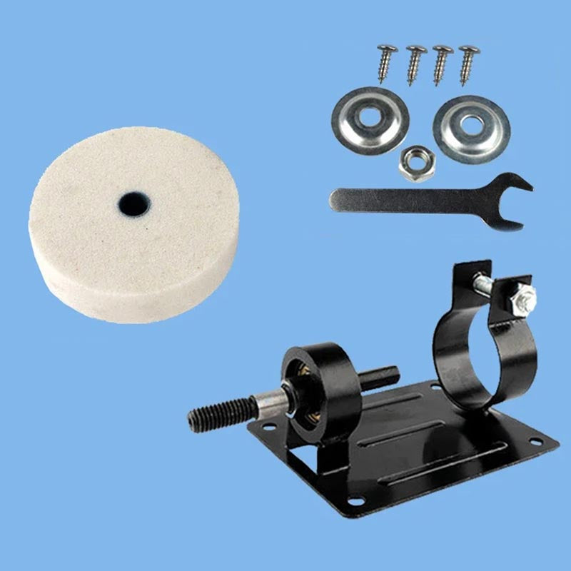 Metal Polish Hand Electric Drill To Grinder Machine Sander Conversion Head Kit