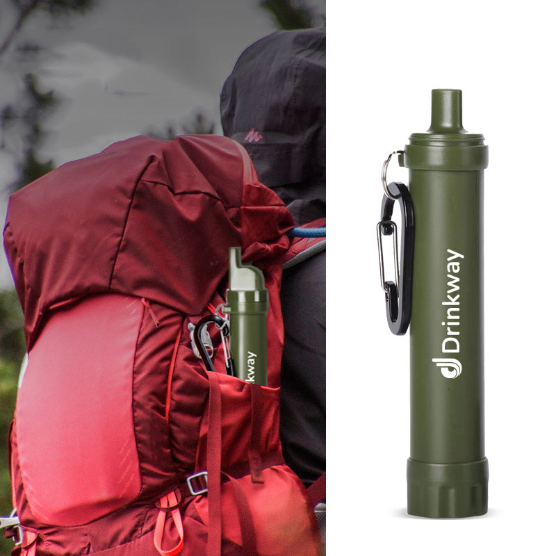 Outdoor Water Purification Straw Field Survival Emergency Filter Equipment Tool Water Purifier