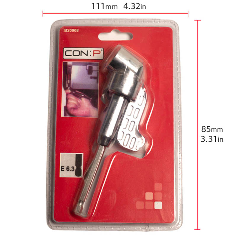 Angle Screwdriver Set Socket Holder Adapter Adjustable Hex Bit Socket Right Angle Drill Attachment Adapter