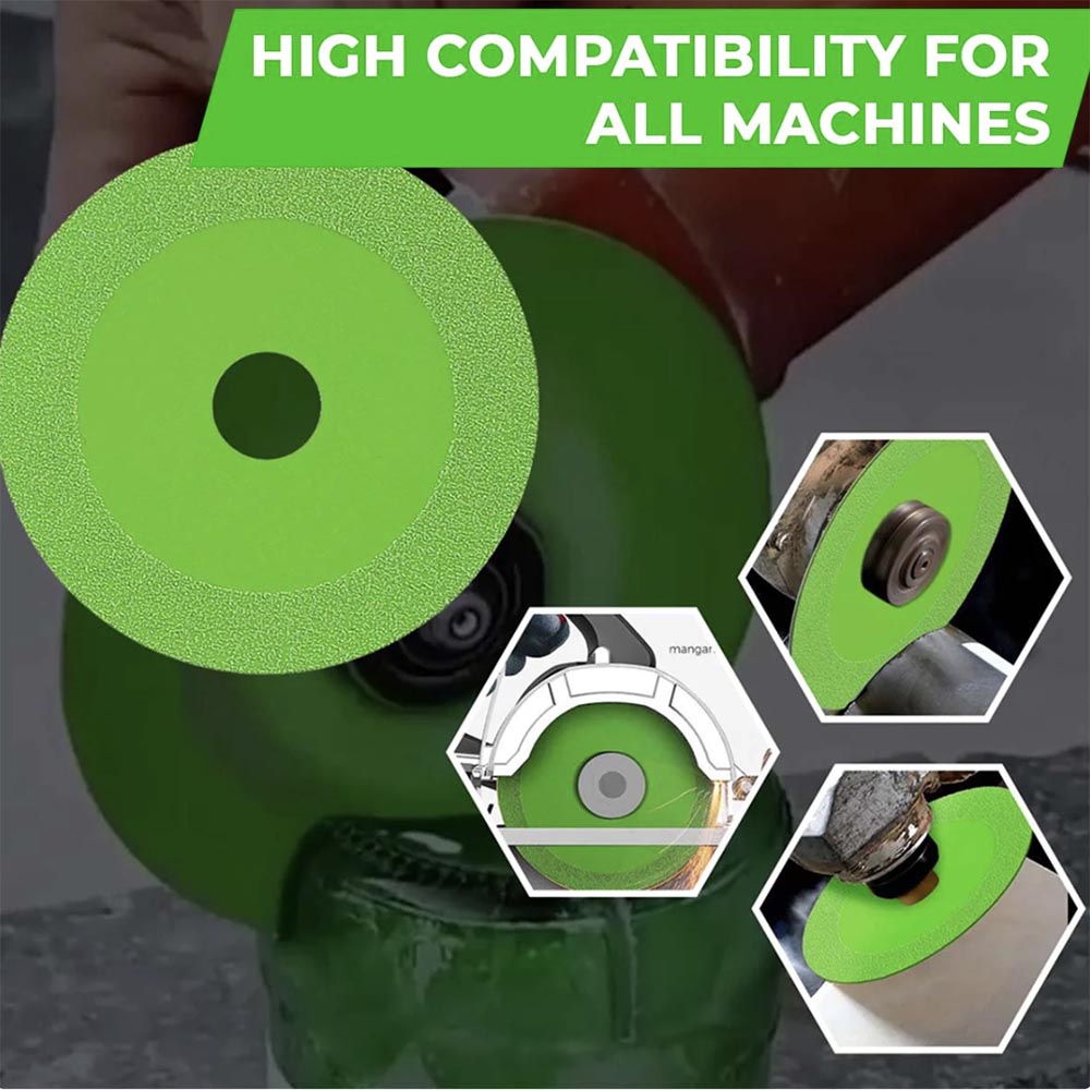 Green Autra Diamond Steel Cut Off Wheel Cut Everything in Seconds