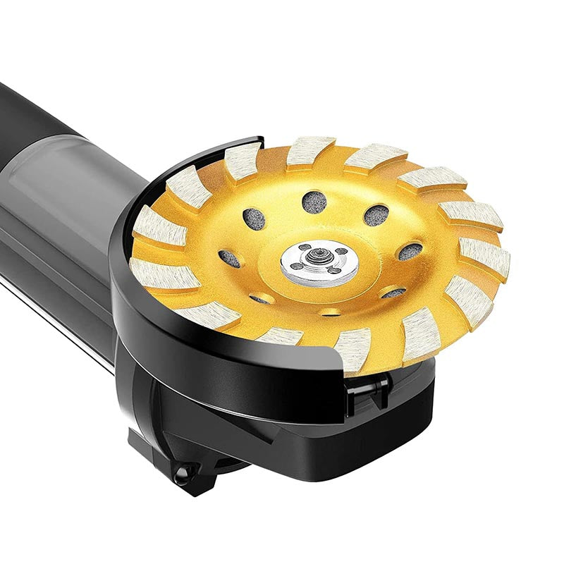 4/ 4.5/ 5 Inch Concrete Grinding Wheel Heavy Duty Turbo Row Diamond Cup Grinding Wheel Angle Grinder Disc