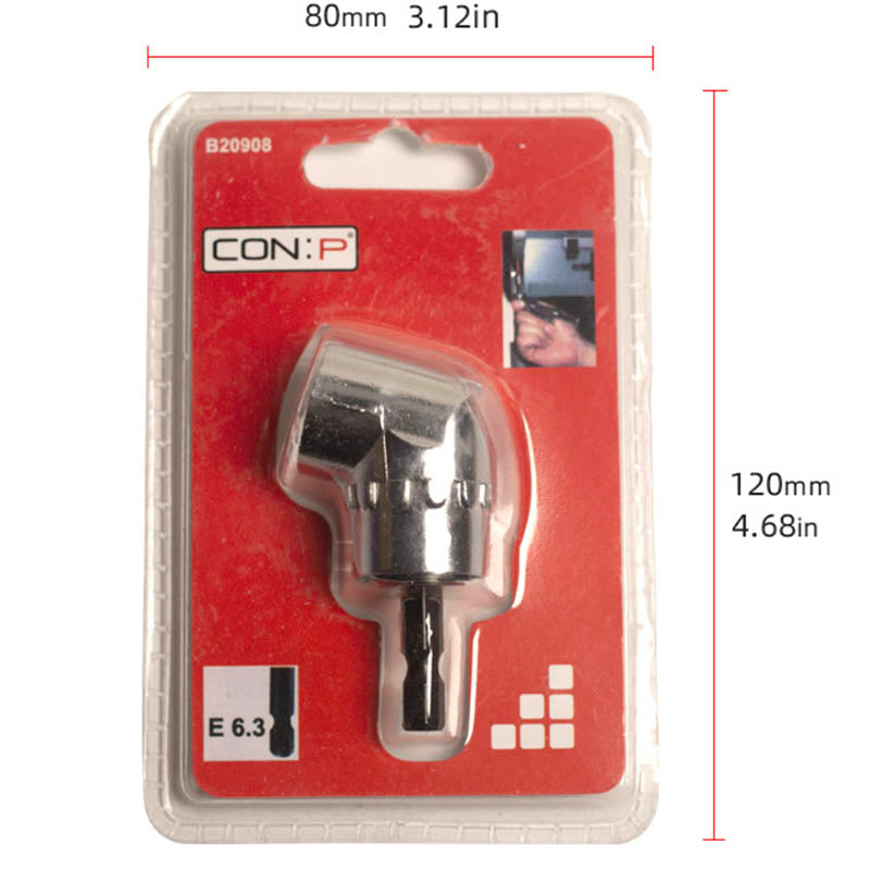 Angle Screwdriver Set Socket Holder Adapter Adjustable Hex Bit Socket Right Angle Drill Attachment Adapter