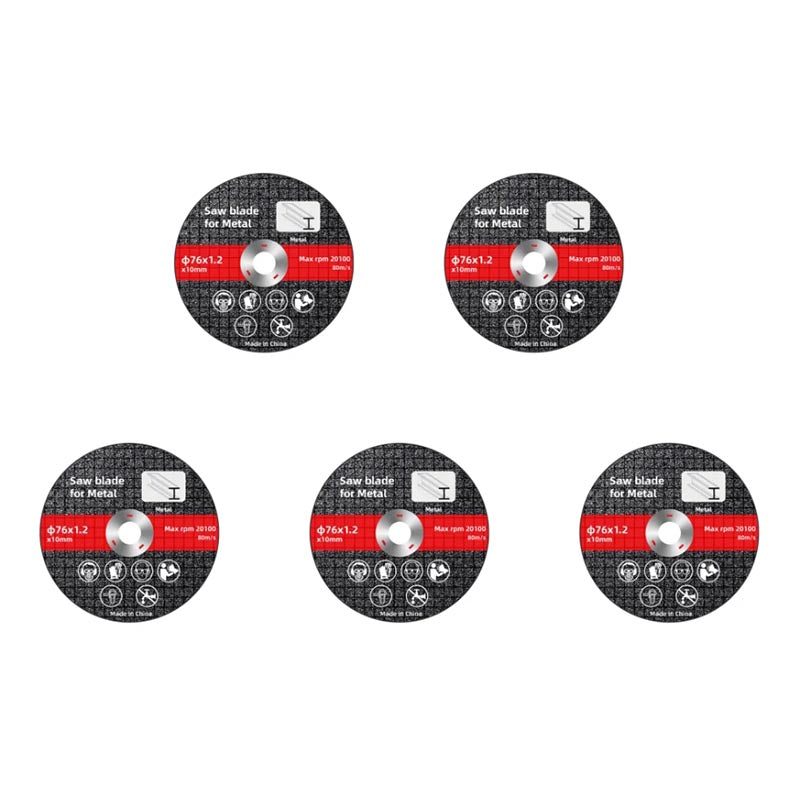 76mm Saw Blade Metal Cutting Discs Sanding Grinding Cut Off Circle Wheels Blades Discs