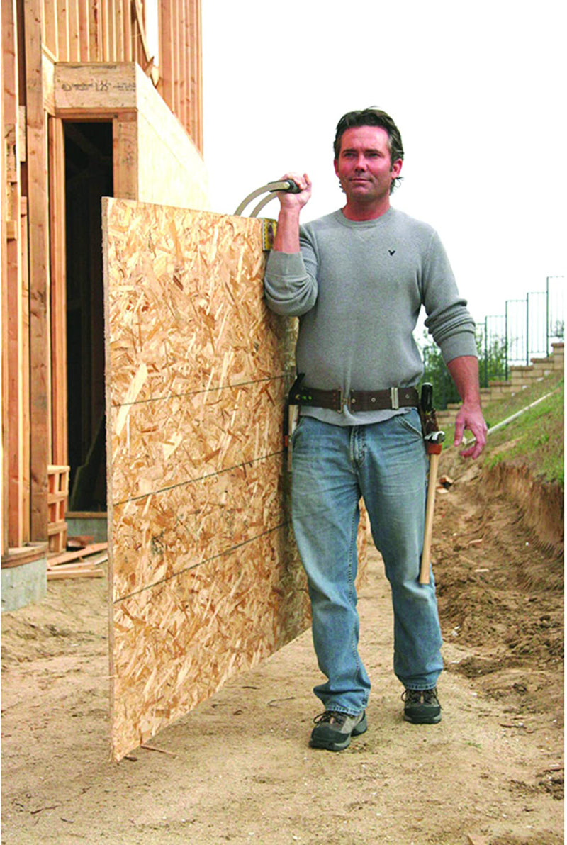 Single Hand Clamp Lift Tool for Wood/Glass/Plaster Board or Heavy 0 to 1" Self-adjusting Grip Range