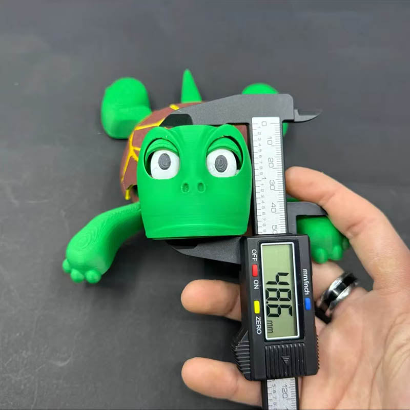 3d Printed Funny Turtle Tabletop Coaster