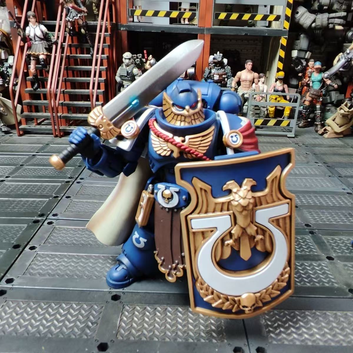 Warhammer 40k Space Marines Model 3.75 Inches