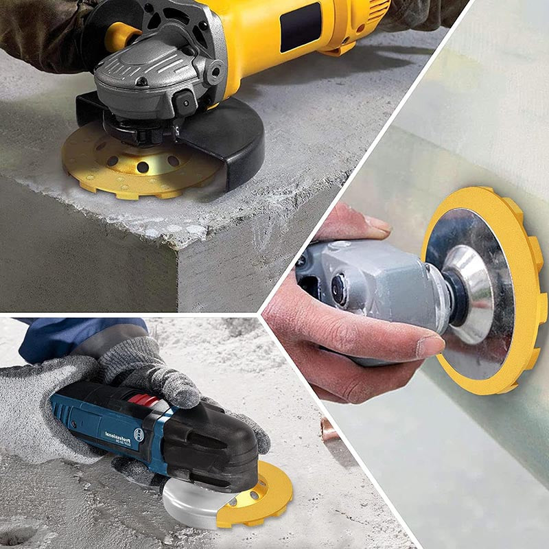4/ 4.5/ 5 Inch Concrete Grinding Wheel Heavy Duty Turbo Row Diamond Cup Grinding Wheel Angle Grinder Disc