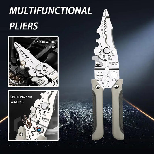 Multifunctional electrician's pliers Wire Stripping Pliers Multifunctional Electrician Special Wire Cable Pliers