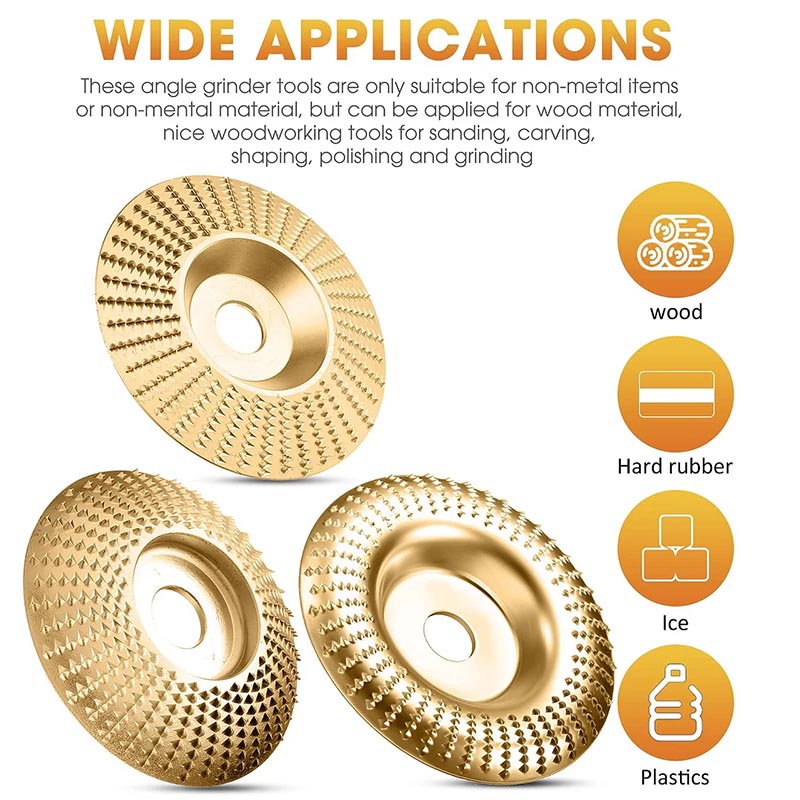 Saker Tungsten Carbide Grinding Wheel Disc for Wood Trimming