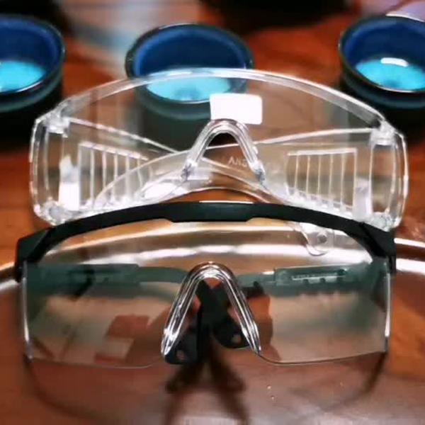 Eye Protection Prevention Anti-Dust&Shock Goggles Transparent Safety Glasses