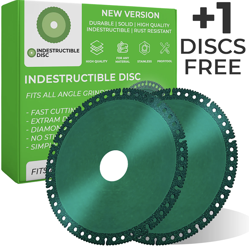 INDESTRUCTIBLE DISC Cut everything in seconds