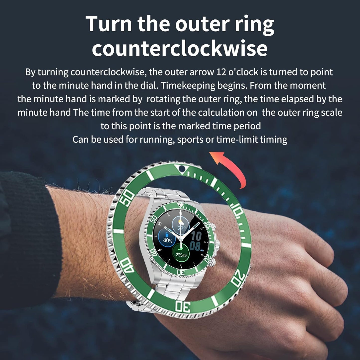 Indestructible Ultra Smartwatch for Android IOSN for Workwear Outdoor life