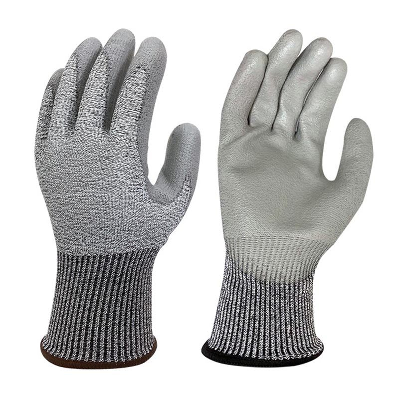 Five Level Anti Cutting Glass Cutting Machinery Labor Protection Gloves