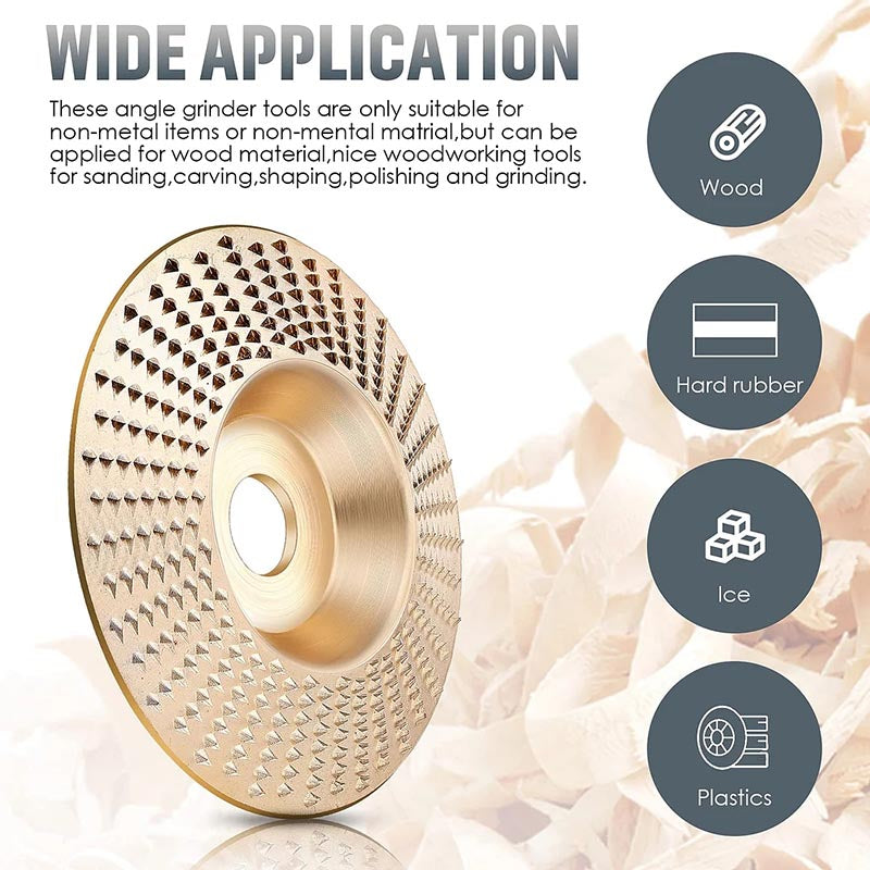 Saker Tungsten Carbide Grinding Wheel Disc for Wood Trimming