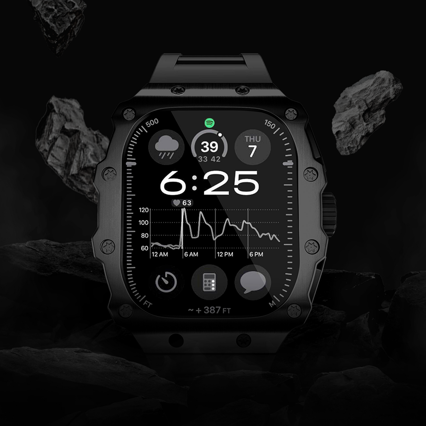 Workwear Indestructible Ultra Smartwatch for Android IOS