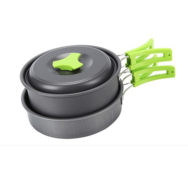 Outdoor Portable Camping Cooking Pot Set