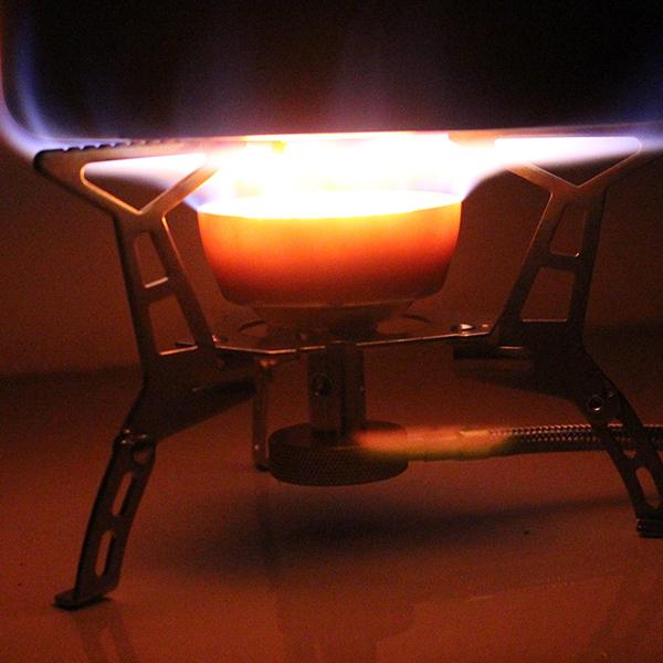 Camping Split Type Wind Stove (with Electronic Ignition)