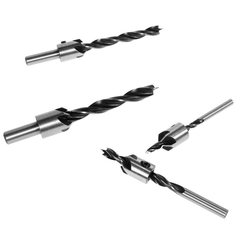 Flute Counter Sink Drills Bit Reamer Set For Woodworking Chamfer 3-10mm