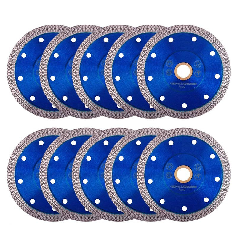 4.5 Inch Super Thin Diamond Saw Blade for Cutting Porcelain Tiles Granite Marble Ceramics