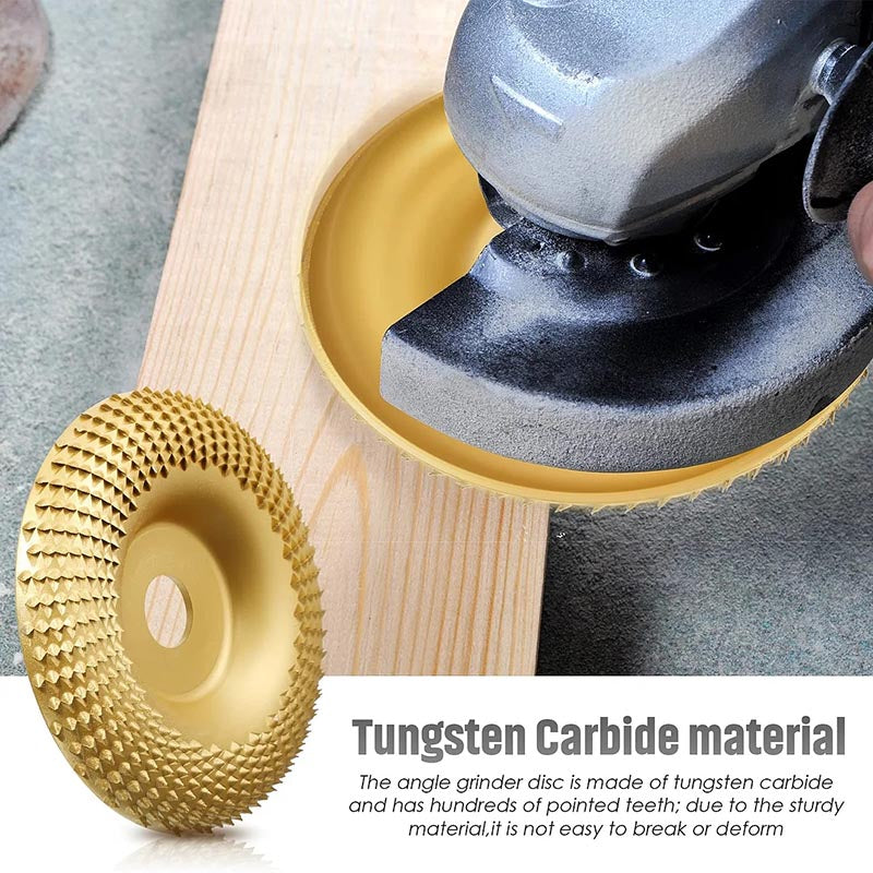 Saker Tungsten Carbide Grinding Wheel Disc for Wood Trimming