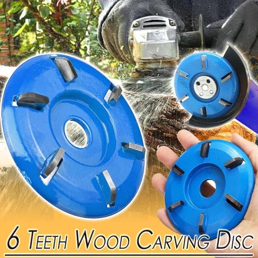 6 Teeth Wood Carving Disc