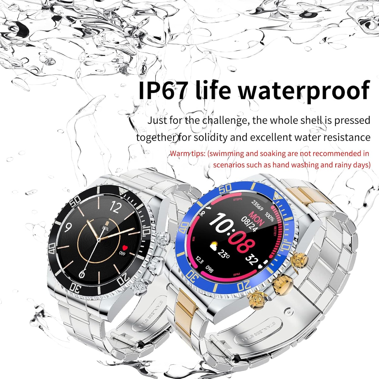 Indestructible Ultra Smartwatch for Android IOSN for Workwear Outdoor life