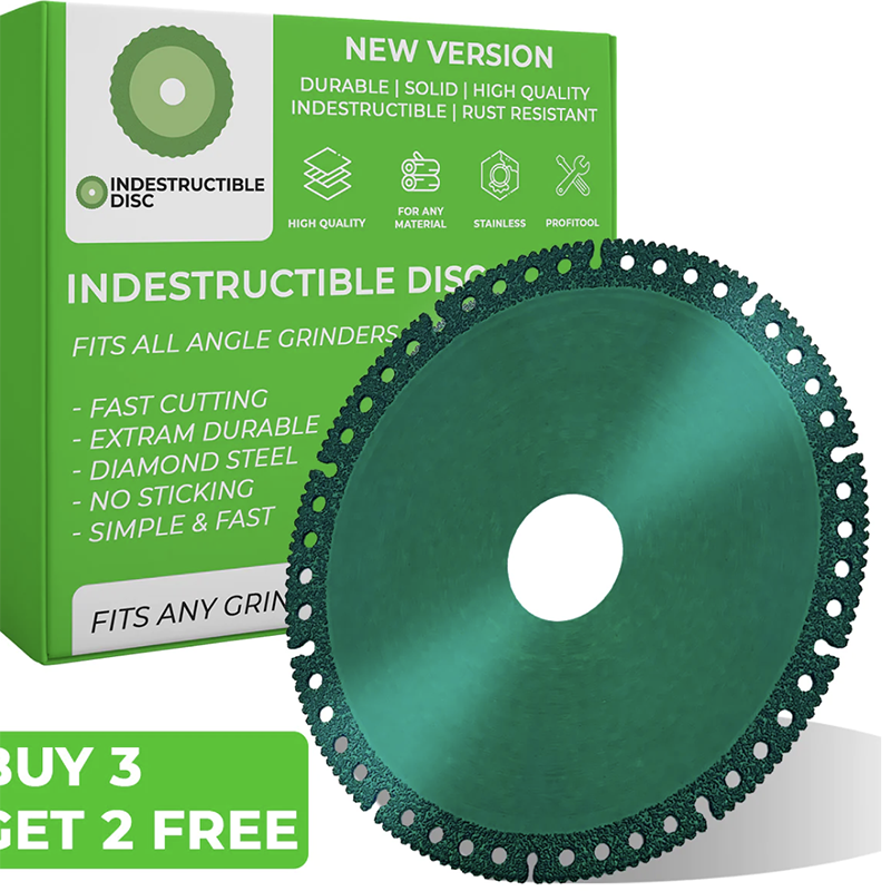 INDESTRUCTIBLE DISC Cut everything in seconds