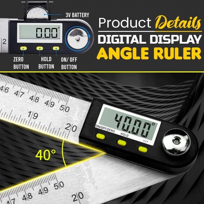 Digital Display Angle Ruler