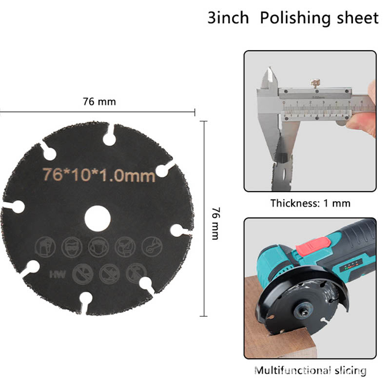 3-inch 75mm Angle Grinder Cutting Blade Multifunctional Cutting Off Wheel