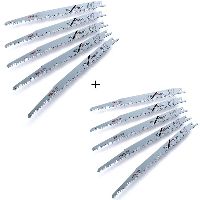 Reciprocating Saw Blade for Wood Pruning
