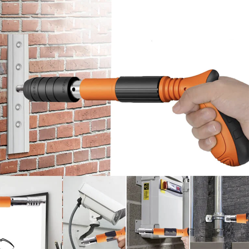 Woodworking and decoration integrated air nailer