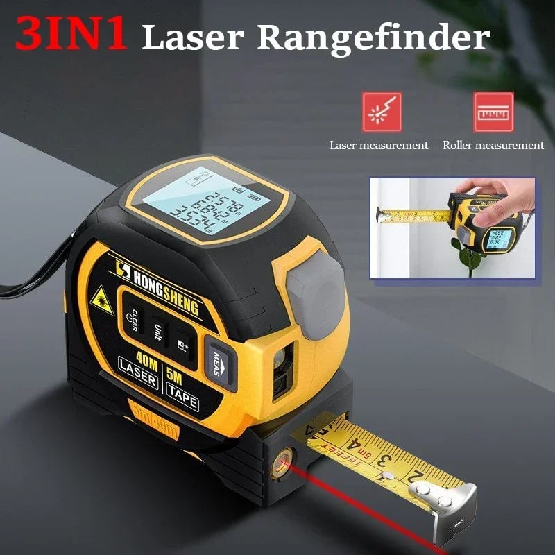 (🔥HOT SALE NOW 49% OFF) - Measurin Sight 3-In-1 Infrared Laser Tape Measuring💖Free Shipping