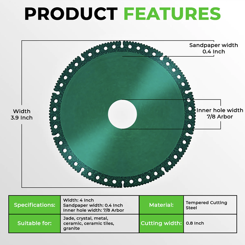 INDESTRUCTIBLE DISC Cut everything in seconds