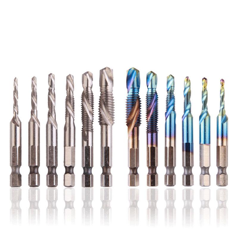 Screw Tap Drill Bits Woodworking Metric Combination Bit