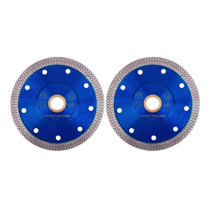 4.5 Inch Super Thin Diamond Saw Blade for Cutting Porcelain Tiles Granite Marble Ceramics