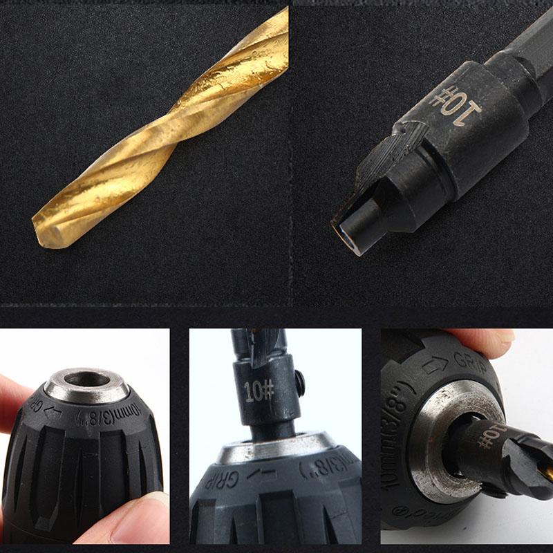 5pcs Countersink Drill Woodworking Drill Bit Set